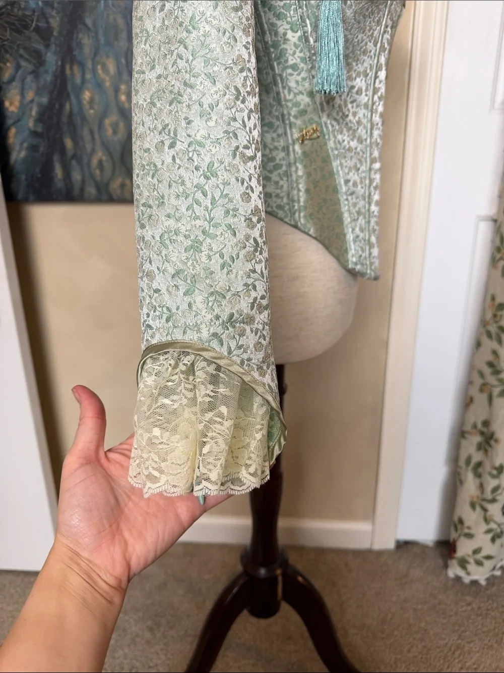**NWT** DISCONTINUED LaceMade Princess Jasmine Casual Classic Lolita Corset Top - Picture 9 of 16